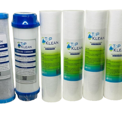 Top Clean (Combo Offer 4 Piece PP, 1 Piece GAC, 1 Piece CTO) Carbon