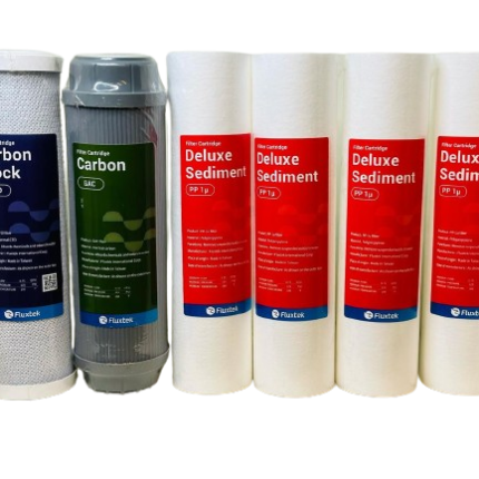Fluxtek (Combo Offer 4 Piece PP, 1Box, 1Net Carbon)