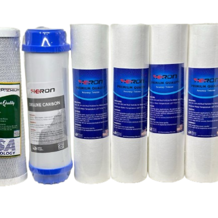 Heron (Combo Offer 4 Piece PP, 1Piece GAC, 1Piece CTO) Carbon)