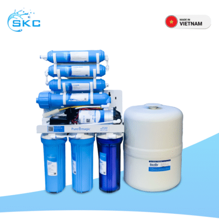pure magic 7-stage 100 GPD reverse osmosis water purifier with mineral and alkaline filters